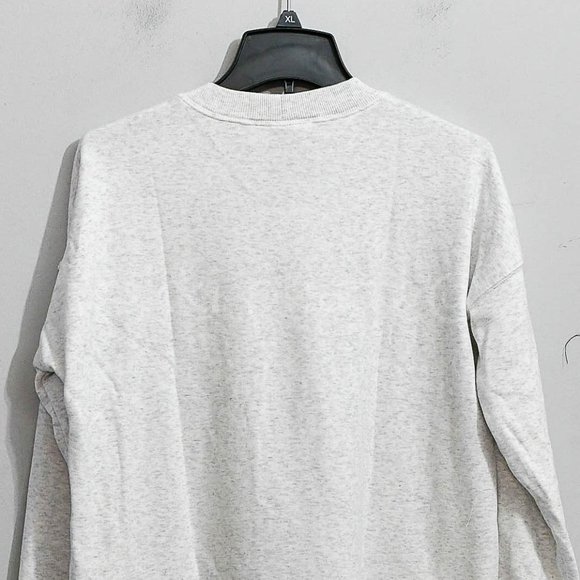 Kirkland Signature Ladies' Cozy Crewneck in white - Picture 6 of 7